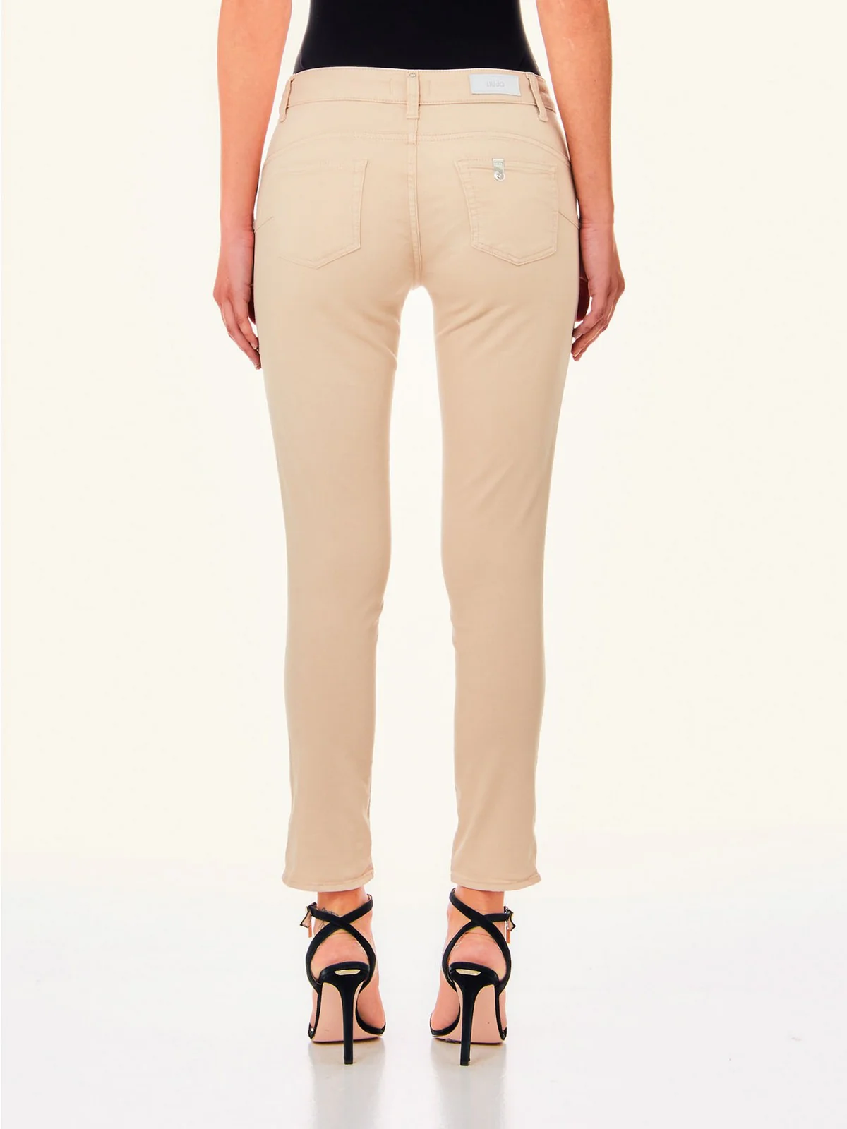 LIU JO WHITE Pantalone Donna  MA4277T4033 N9357 Beige - Image 2