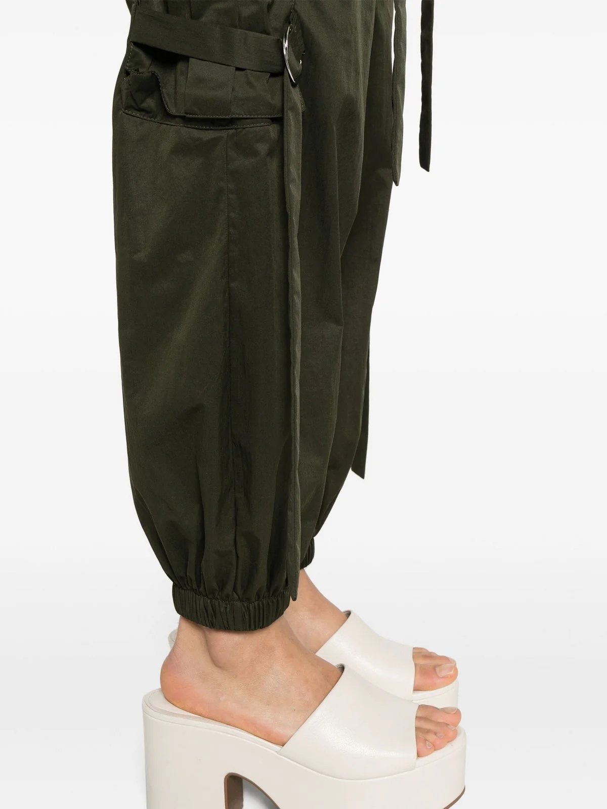 LIU JO WHITE Pantalone Donna  MA4285T4433 X0542 Verde - Image 5