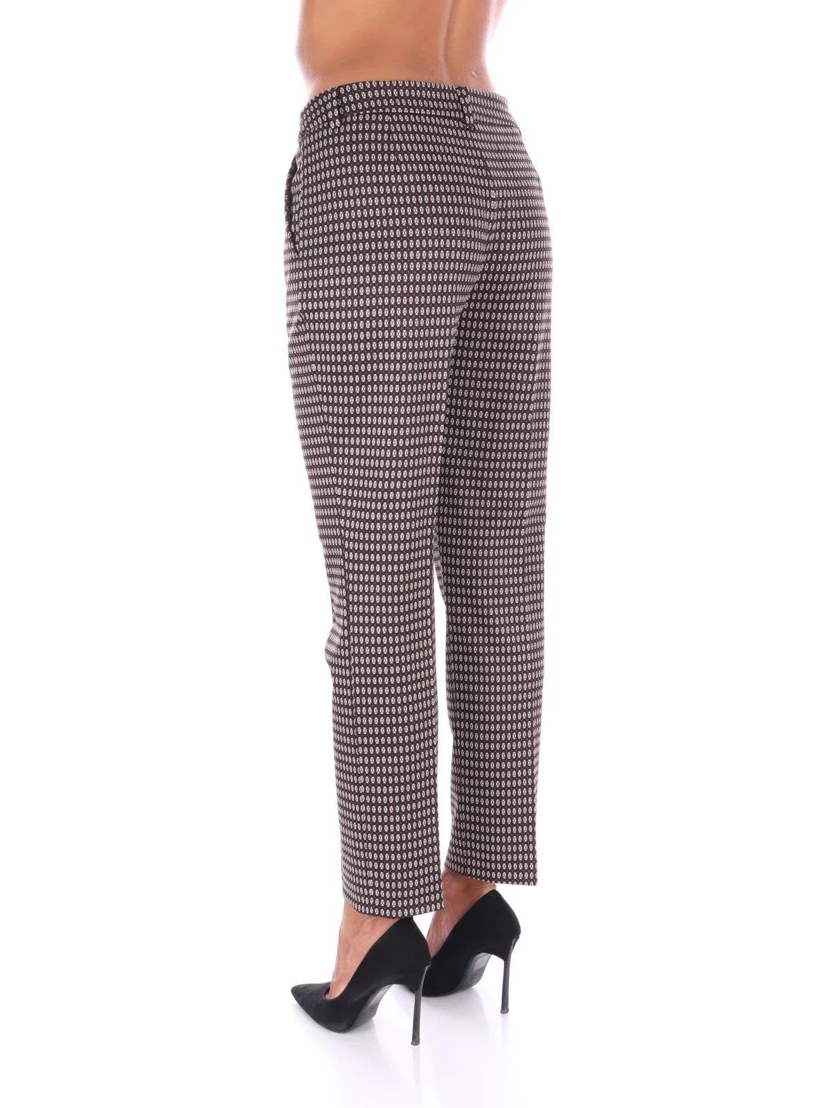 LIU JO WHITE Pantalone Donna  MF3118J4050 Q9589 Nero - Image 5
