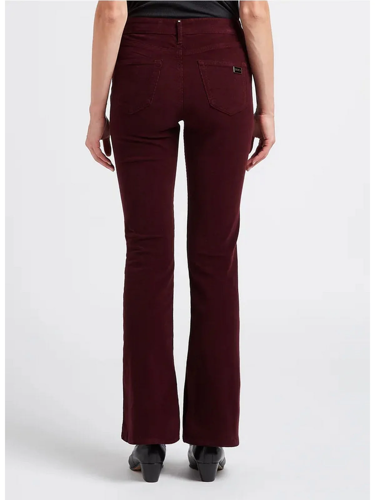 LIU JO WHITE Pantalone Donna  MF3258T4416 91718 Rosso - Image 3