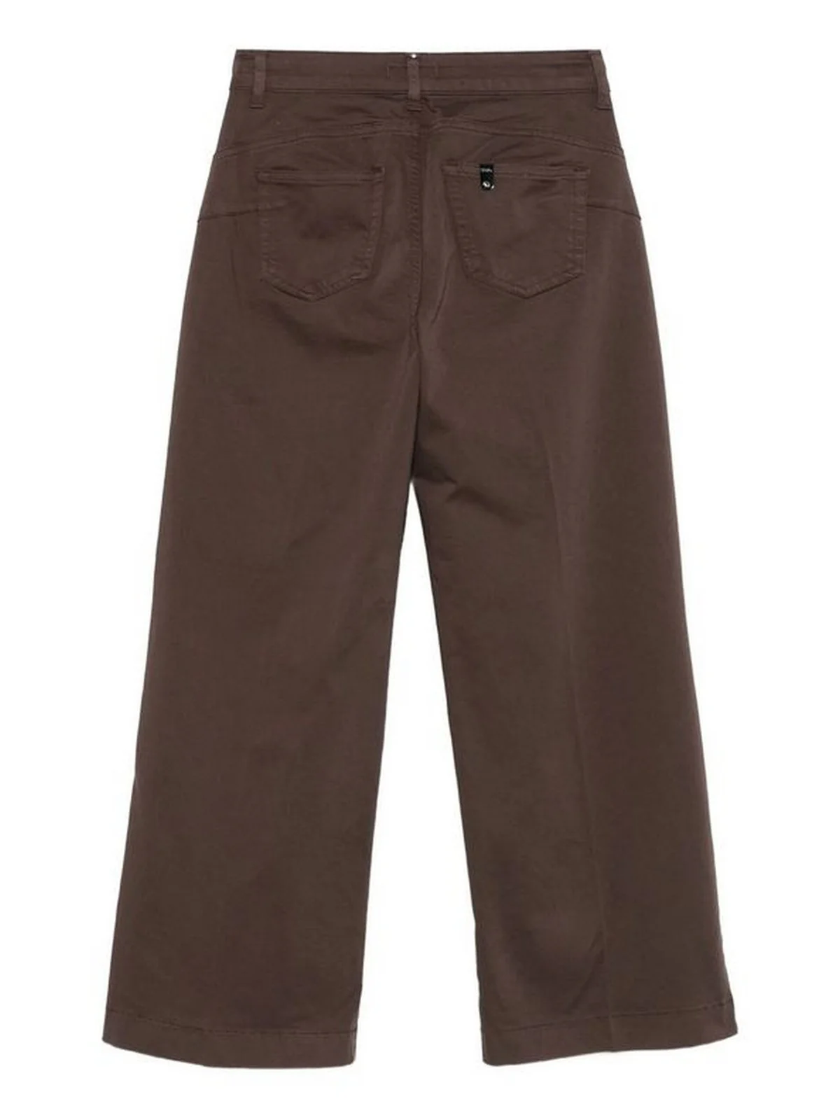 LIU JO WHITE Pantalone Donna MF5406T8191 90915 CIOCCOLATO - Image 2