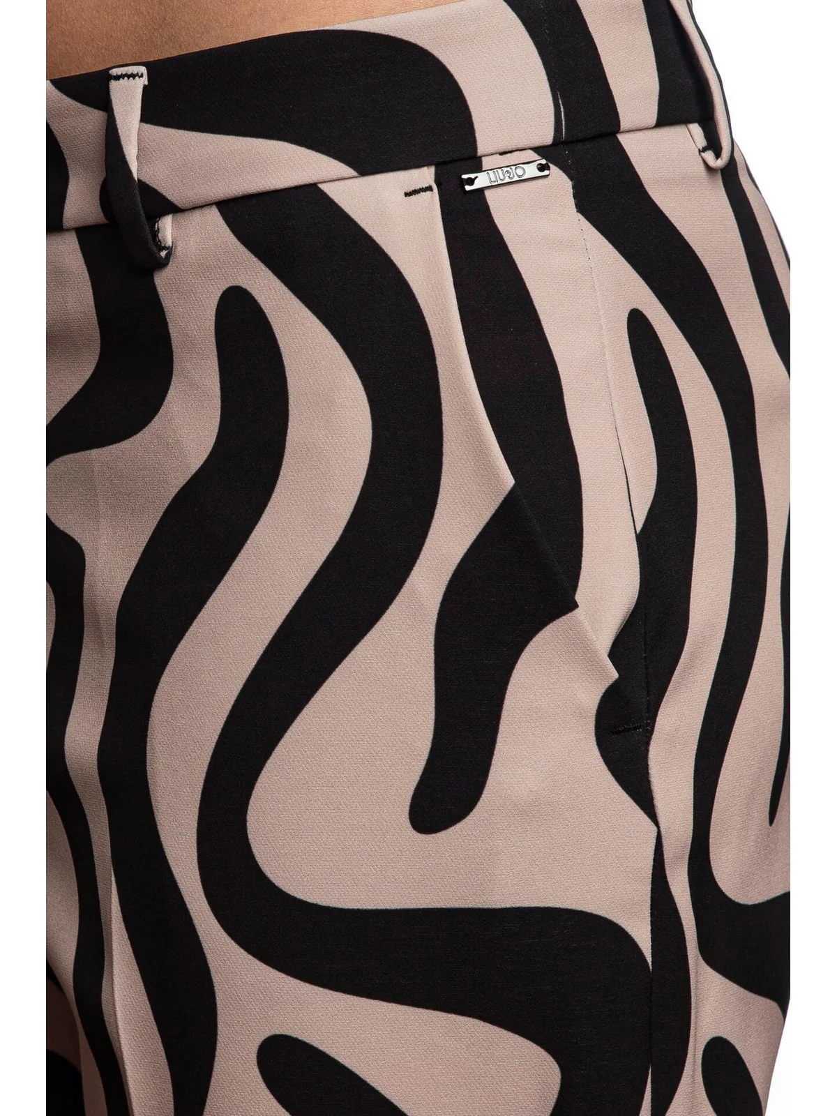LIU JO WHITE Pantalone Donna WA4065T7896 Q9973 Rosa - Image 5