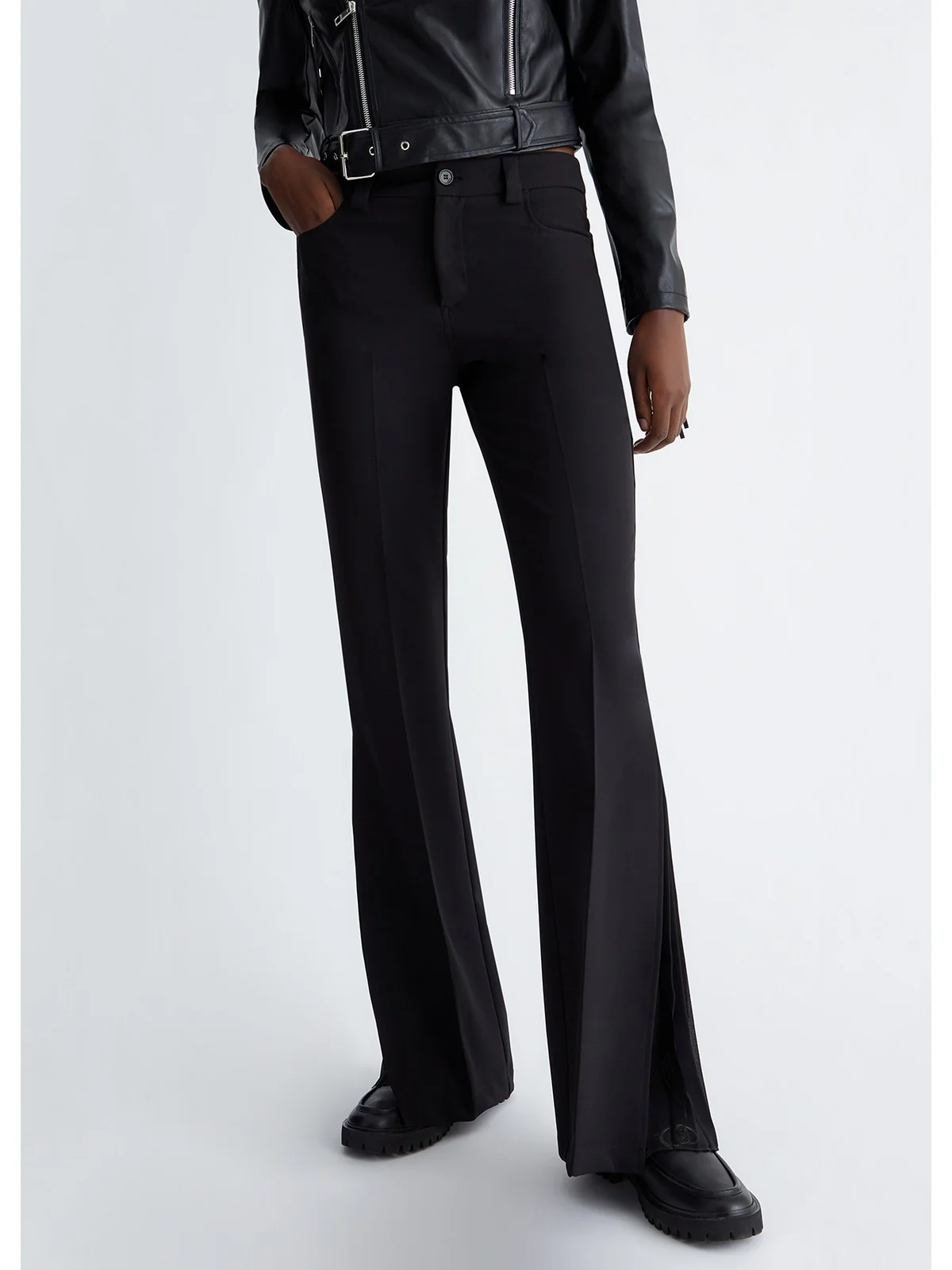 LIU JO WHITE Pantalone Donna  WA4068T7896 22222 Nero - Image 2