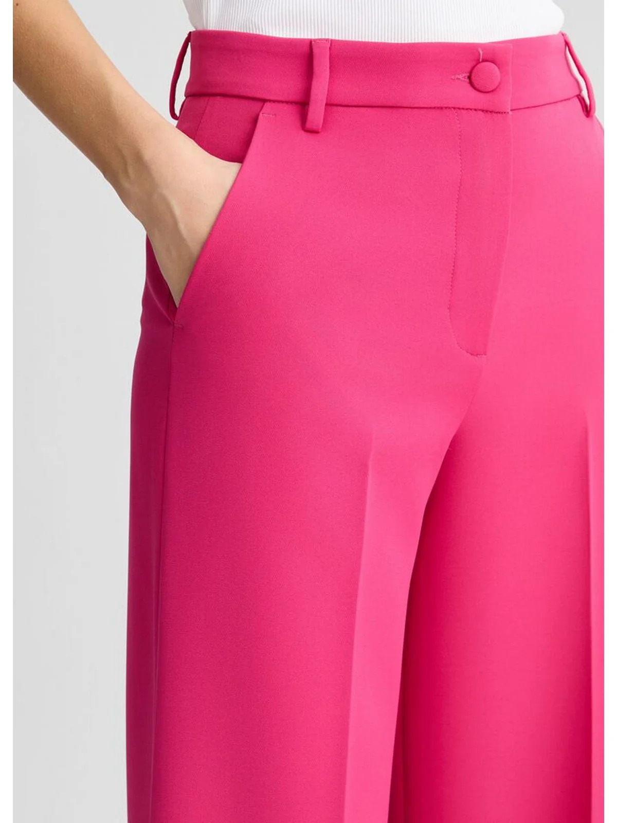 LIU JO WHITE Pantalone Donna  WA5369TS896 81950 Rosa - Image 3