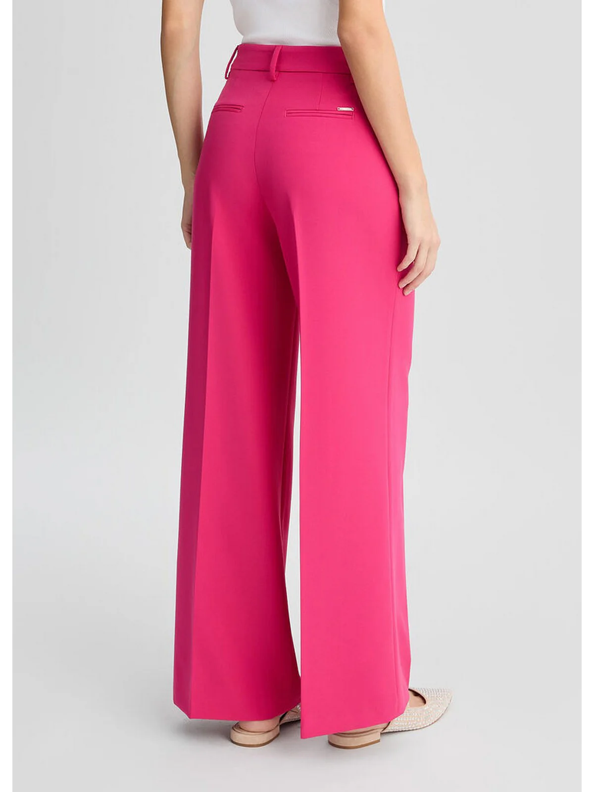 LIU JO WHITE Pantalone Donna  WA5369TS896 81950 Rosa - Image 4