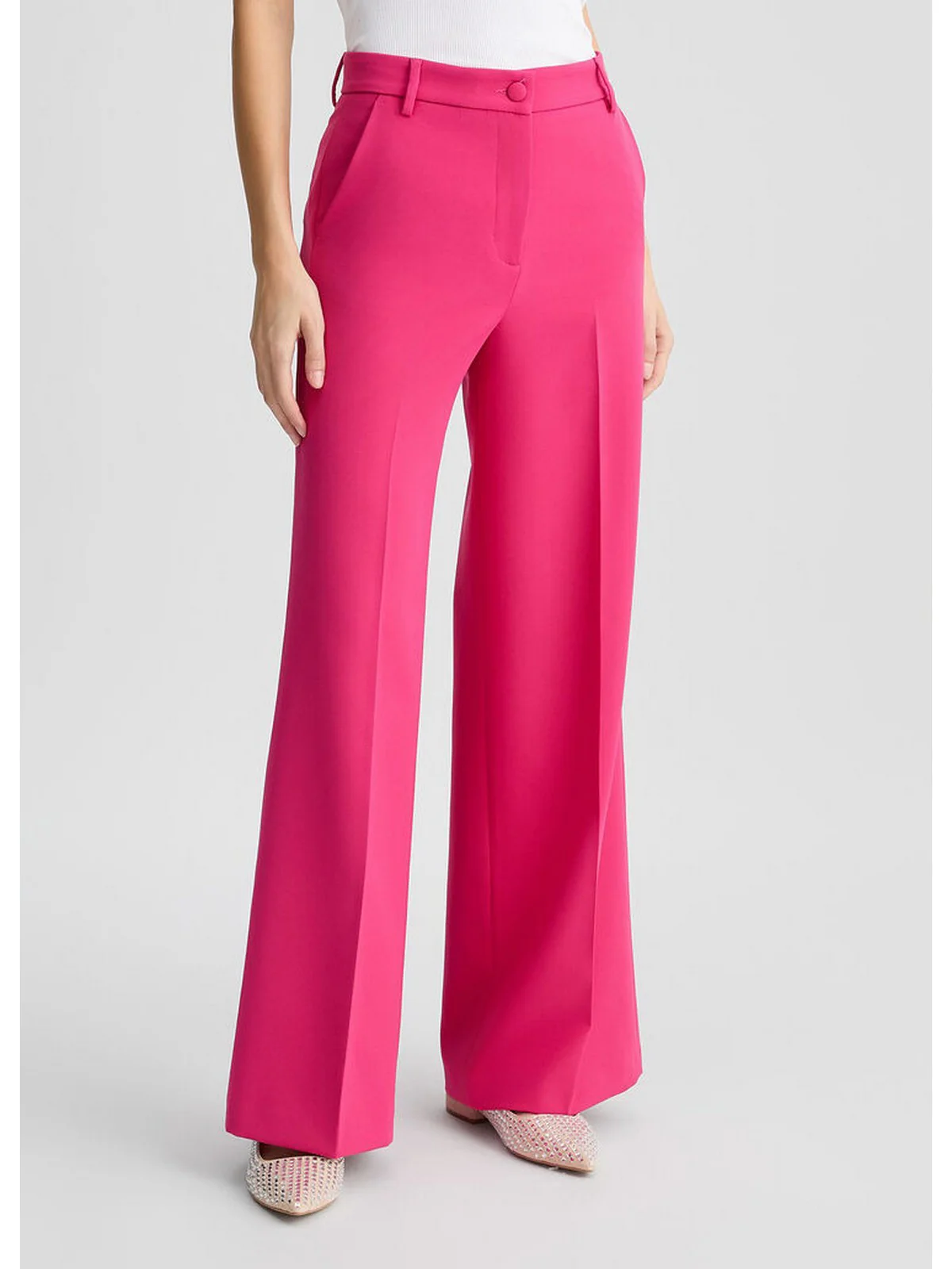LIU JO WHITE Pantalone Donna  WA5369TS896 81950 Rosa - Image 5