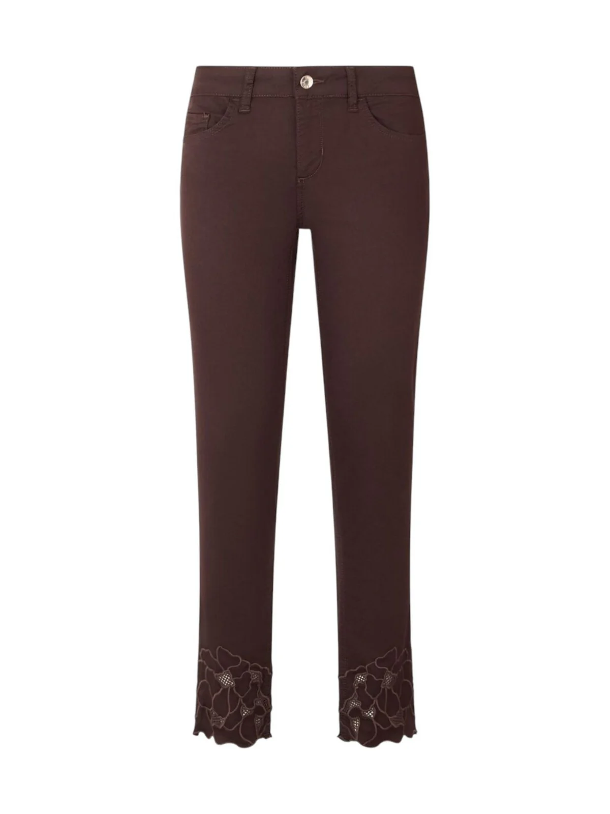 LIU JO WHITE Pantalone Donna WA6260T367A P9688 Sacher/ric.flowers