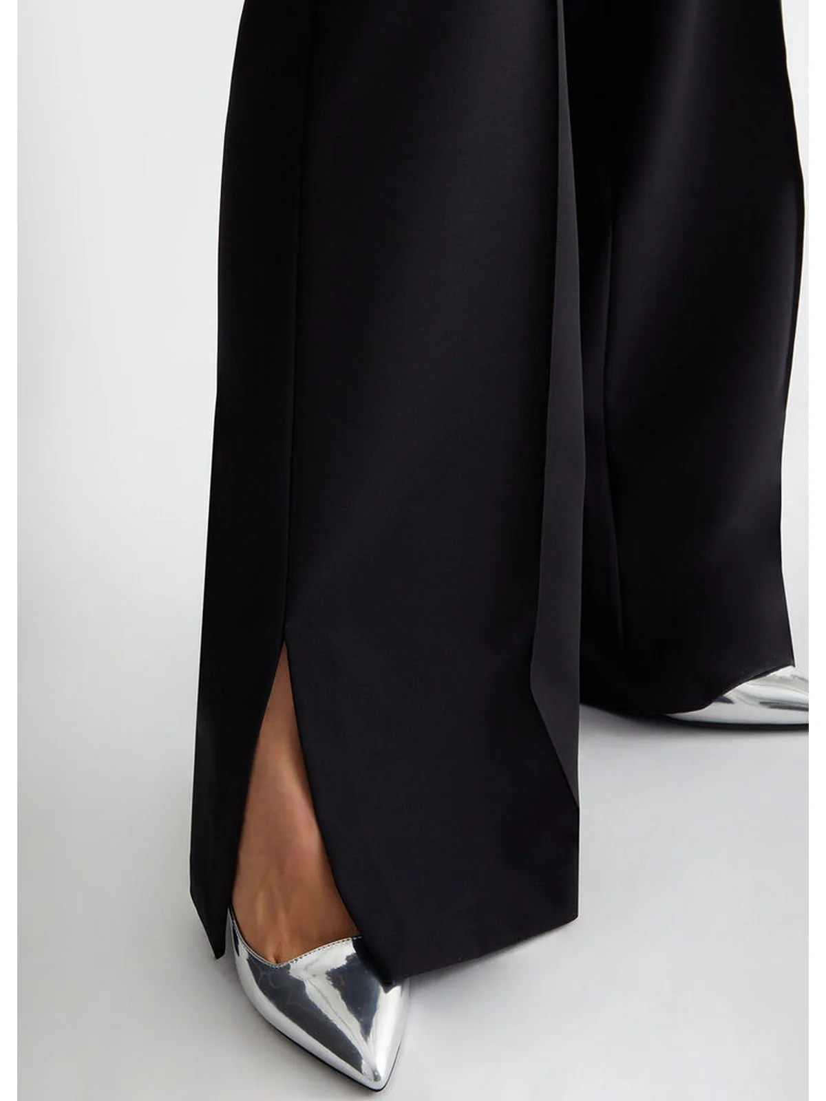 LIU JO WHITE Pantalone Donna  WF4278TS896 22222 Nero - Image 3