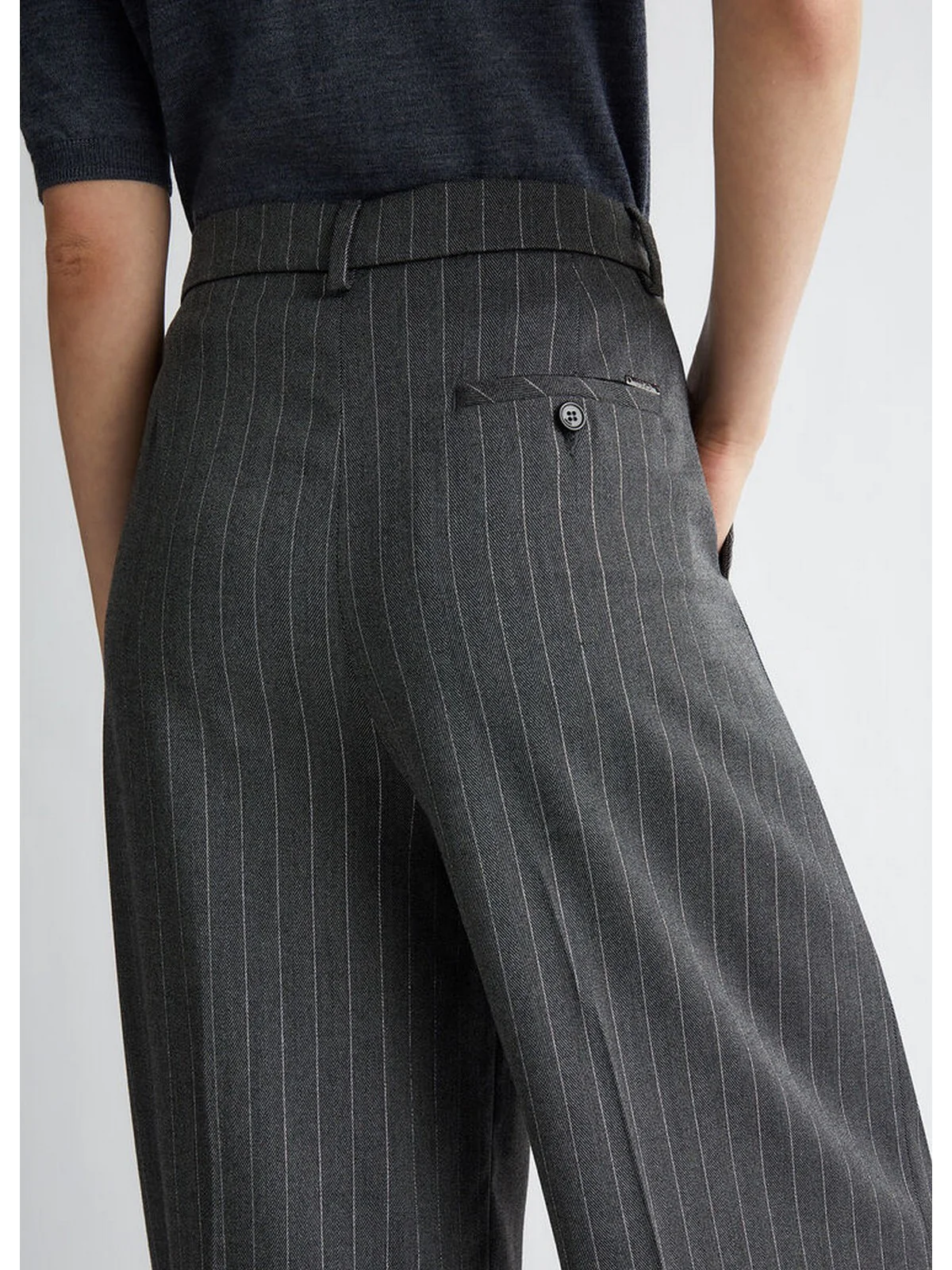 LIU JO WHITE Pantalone Donna  WF4304T0788 N9876 Nero - Image 2