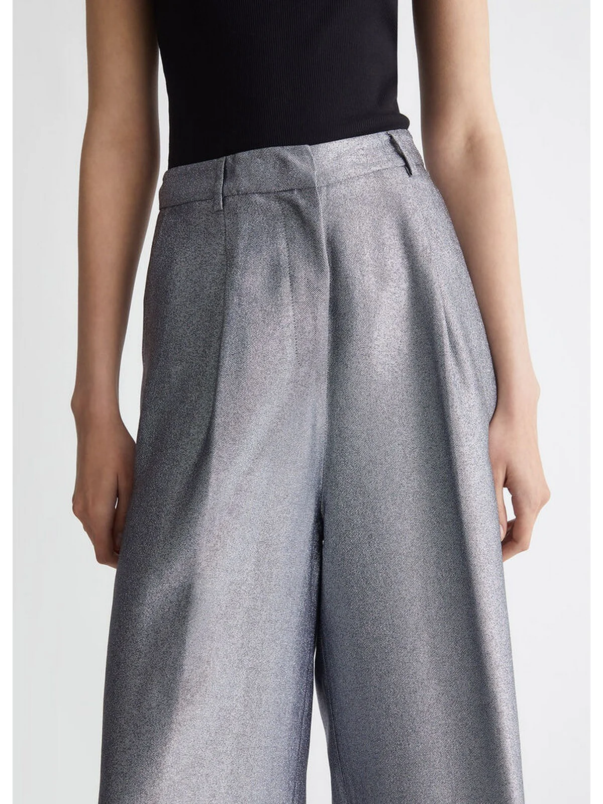 LIU JO WHITE Pantalone Donna  WF4472T1021 04013 Grigio - Image 4