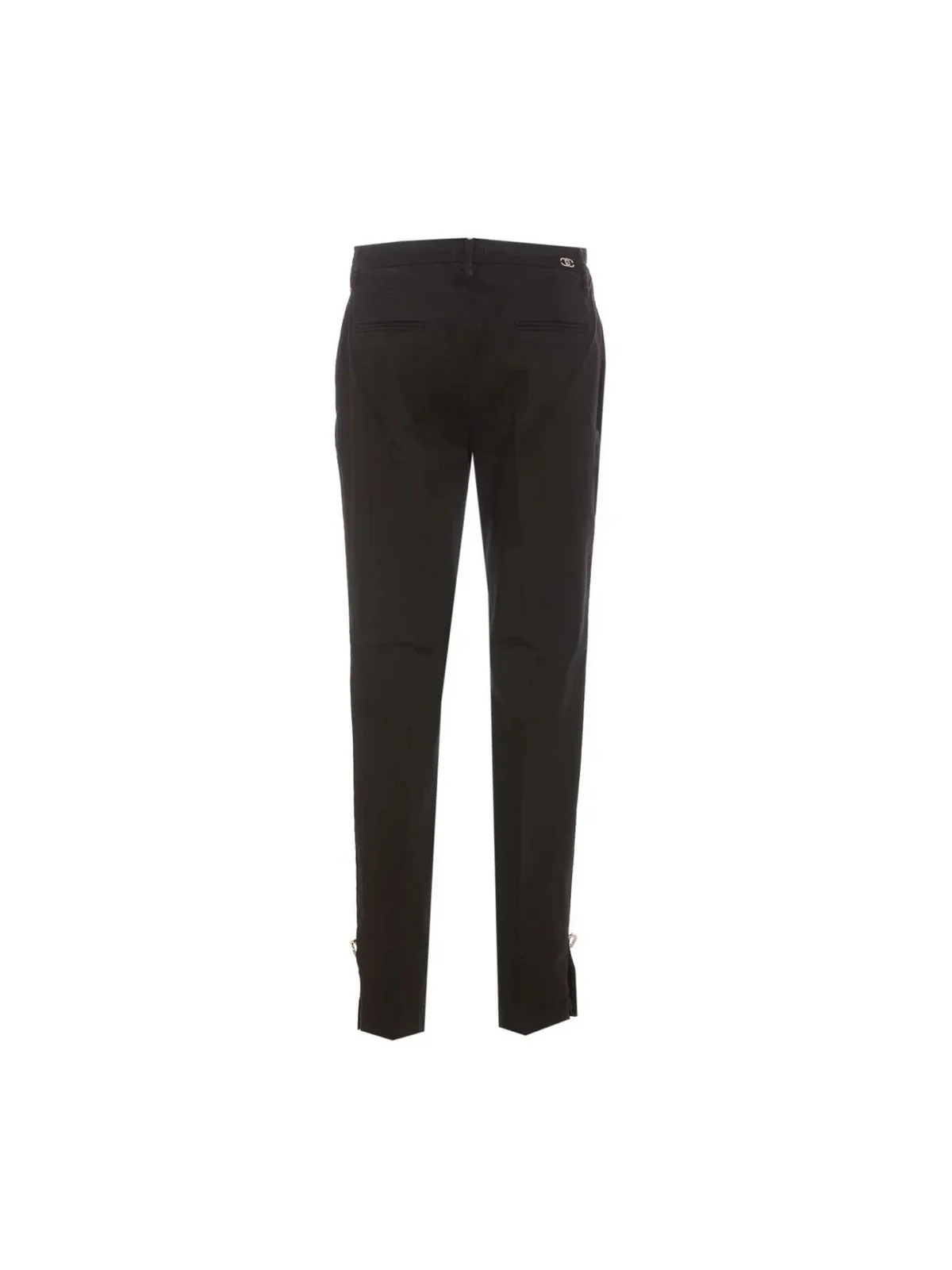 LIU JO WHITE Pantalone Donna  WF4560T8191 22222 Nero - Image 3