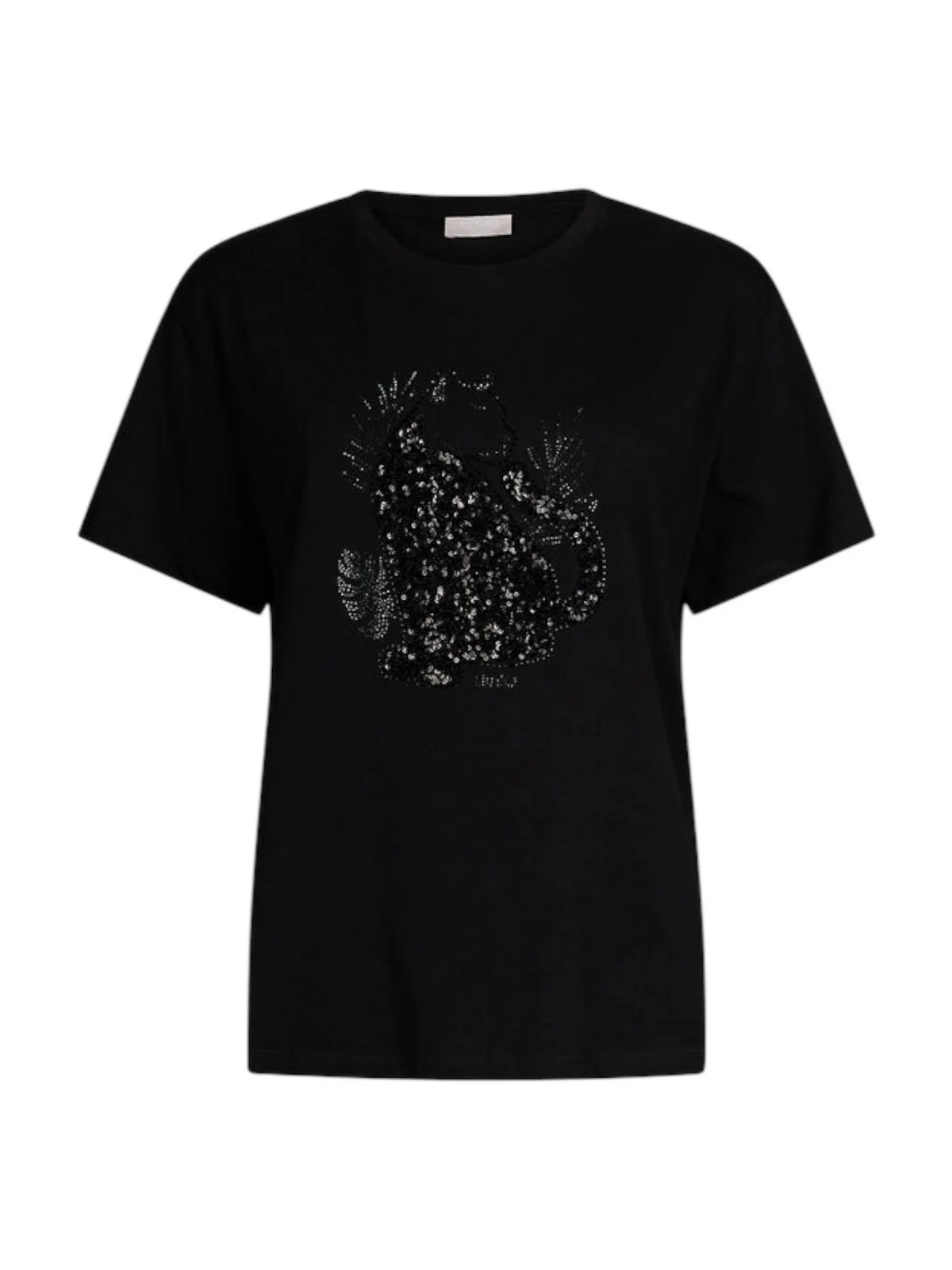 LIU JO WHITE T-shirt Donna WA5230JS904 M9441 Nero