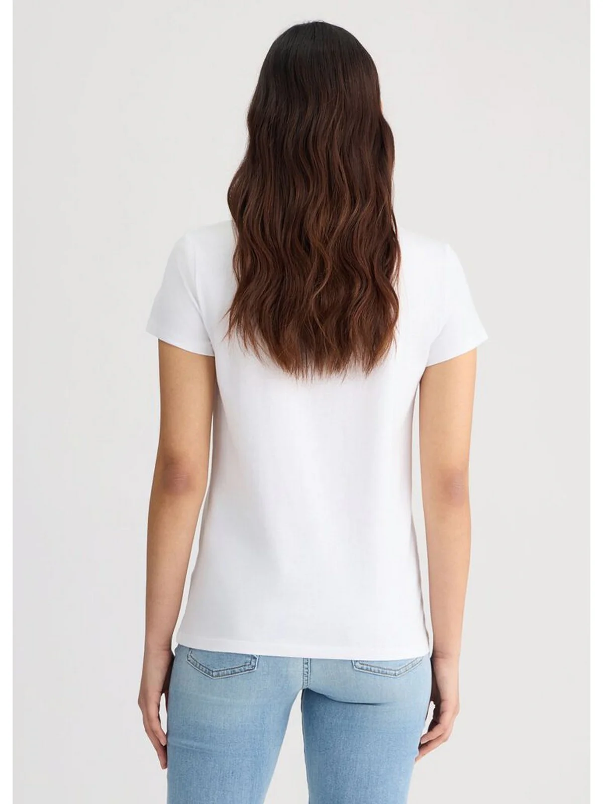 LIU JO WHITE T-shirt Donna  WA5240JS923 M9681 Bianco - Image 3