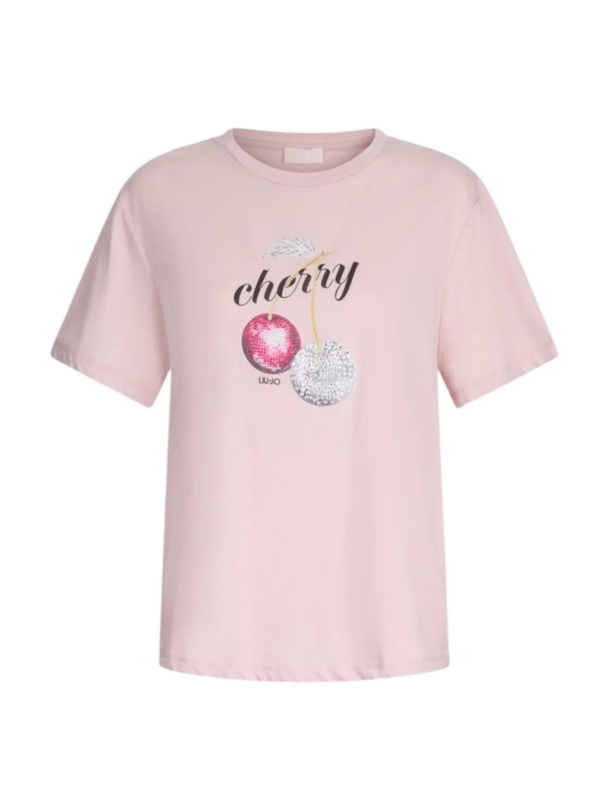 LIU JO WHITE T-shirt Donna WA5343JS923 M9517 Rosa