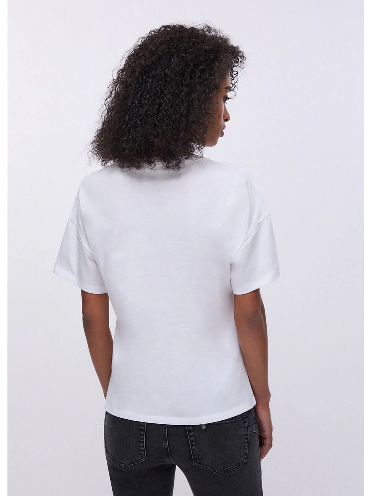 LIU JO WHITE T-shirt Donna  WA6414JS923 P9430 Bianco bear LiuJo - Image 2