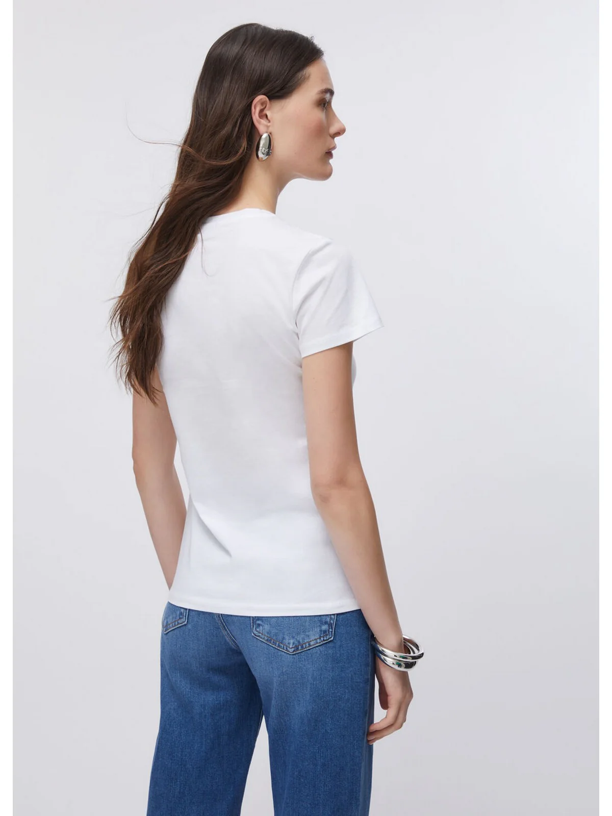 LIU JO WHITE T-shirt Donna  WA6493JS923 P9656 Bco/LiuJo star anima - Image 2