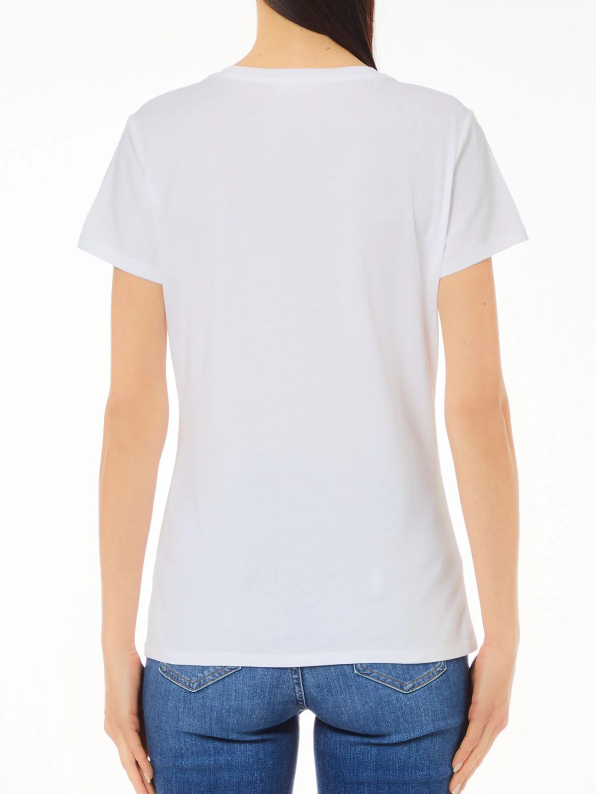 LIU JO WHITE T-shirt Donna  WF4108J5904 N9889 Bianco - Image 2