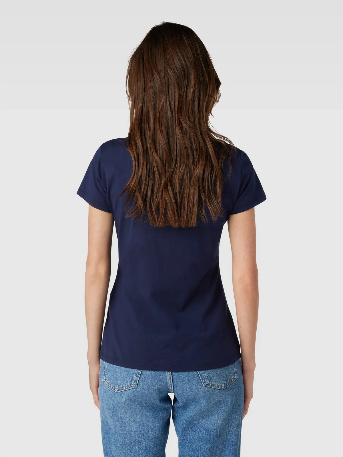 LIU JO WHITE T-Shirt e Polo Donna  MA4066J5904 N9339 Blu - Image 3