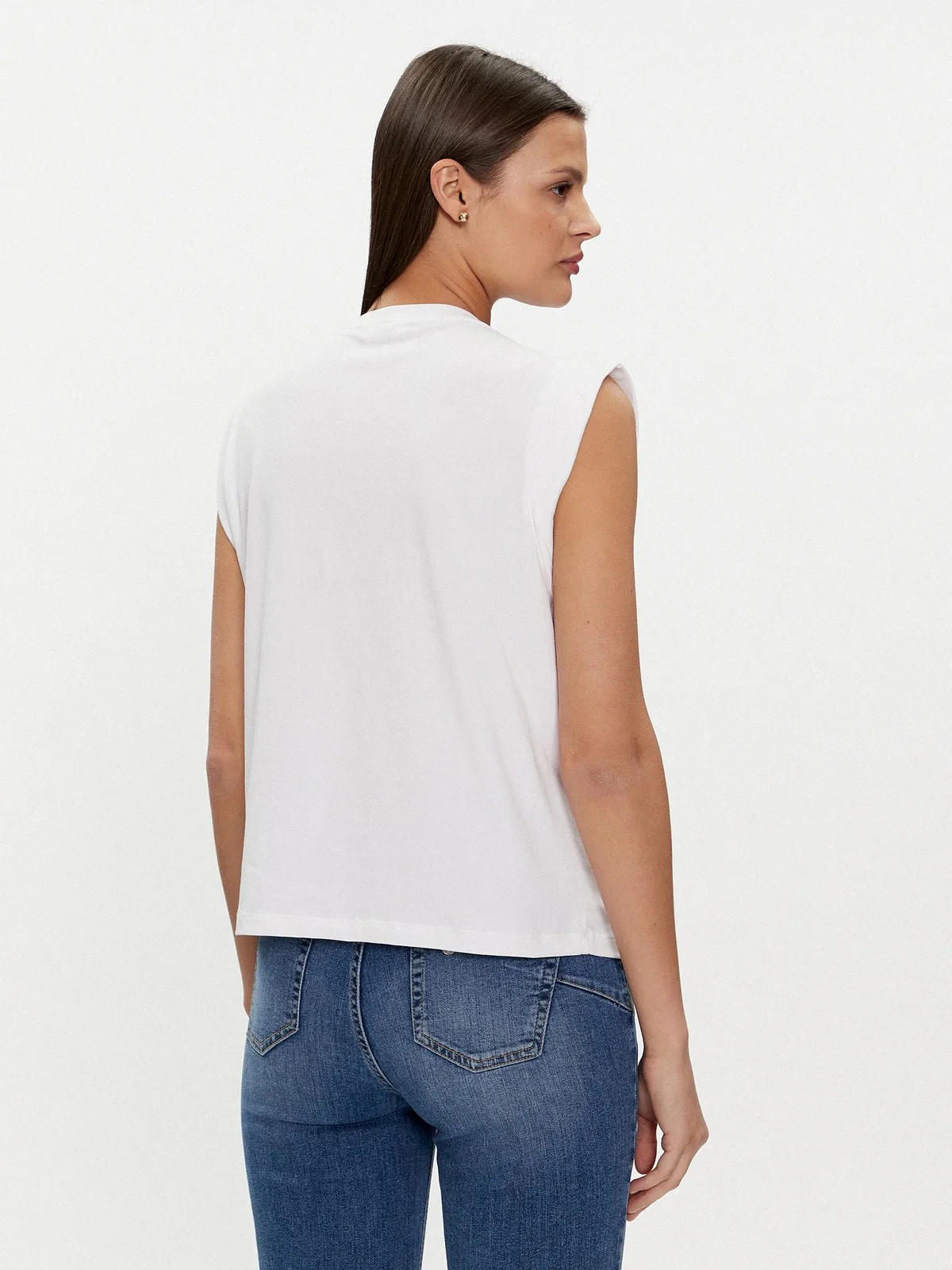 LIU JO WHITE T-Shirt e Polo Donna  MA4332J5003 N9275 Bianco - Image 3