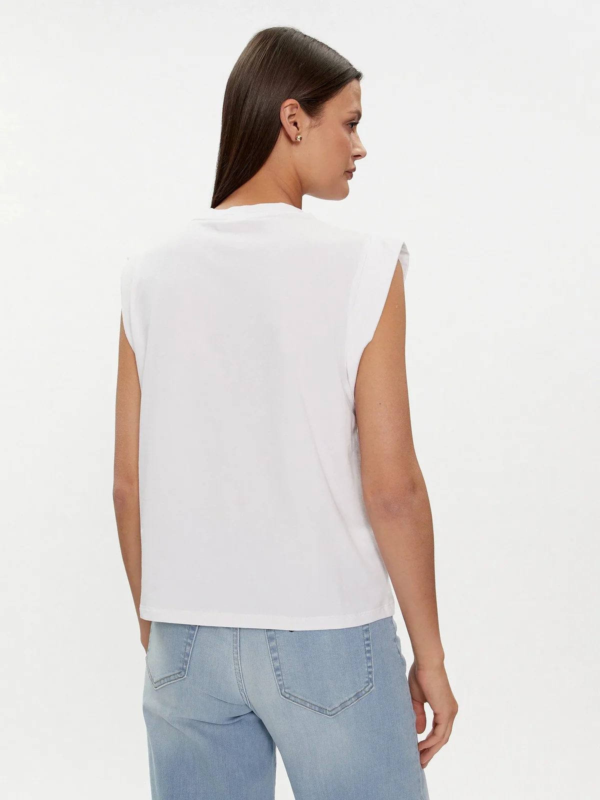 LIU JO WHITE T-Shirt e Polo Donna  MA4332J5003 N9277 Bianco - Image 3