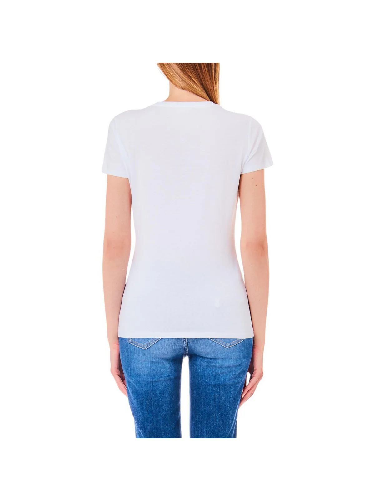LIU JO WHITE T-Shirt e Polo Donna MA4333J5904 N9306 Bianco - Image 4
