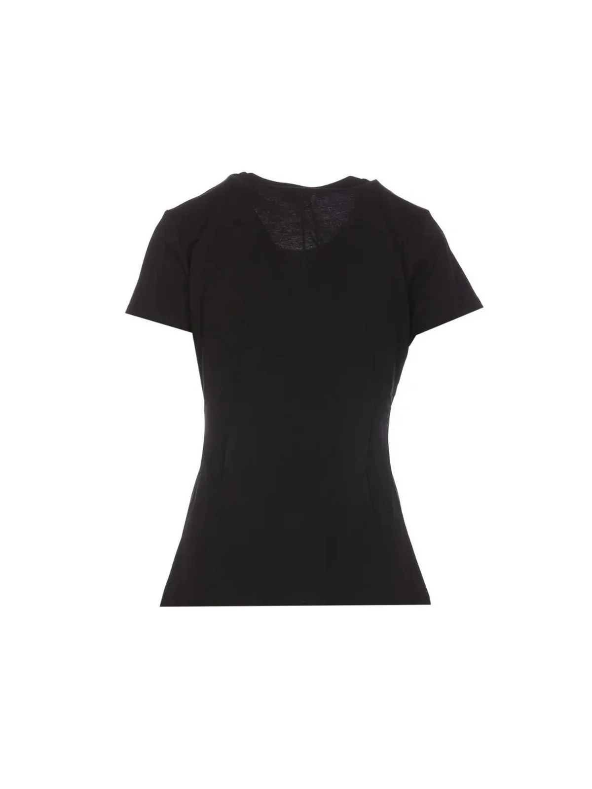 LIU JO WHITE T-Shirt e Polo Donna MA4340JS923 N9360 Nero - Image 2