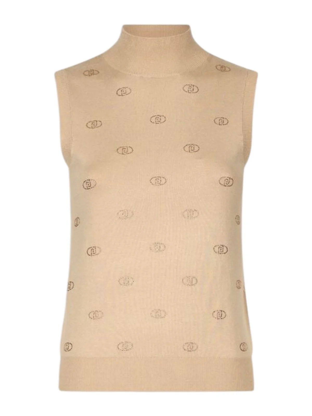 LIU JO WHITE Top Donna WA5054MS49I 60920 Beige