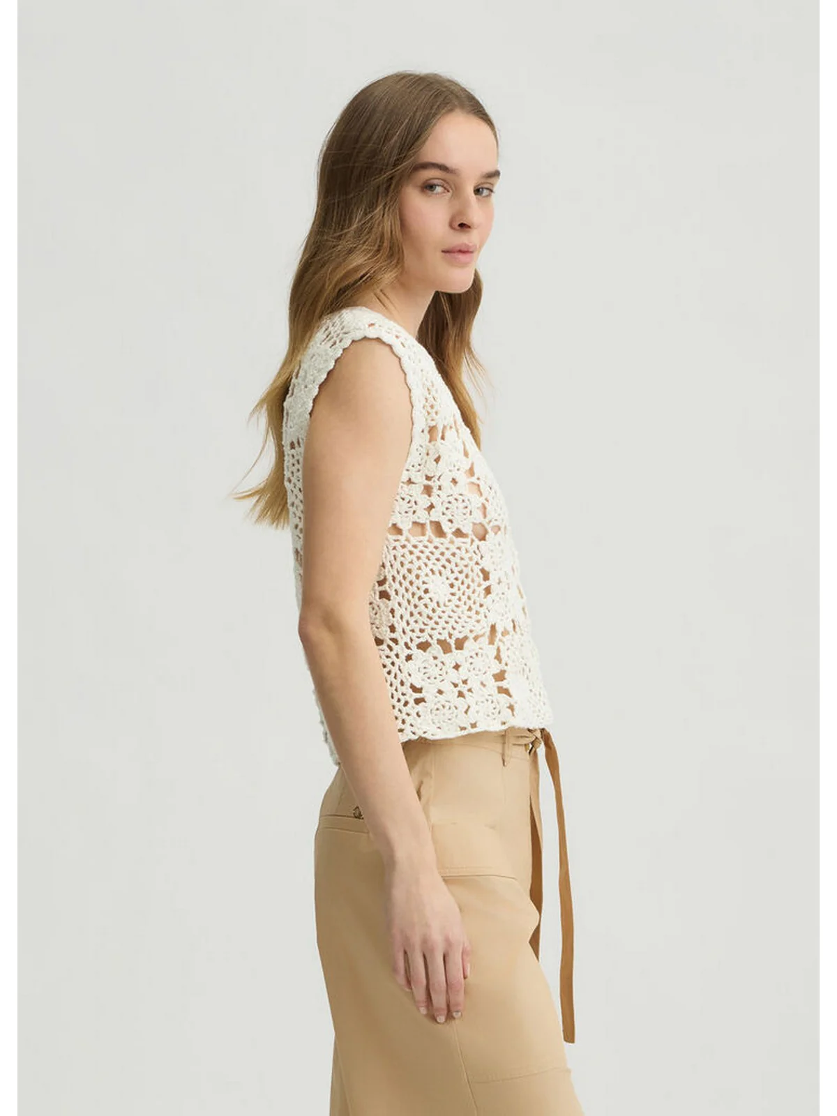 LIU JO WHITE Top Donna WA5209MA30Q 10701 Bianco - Image 2