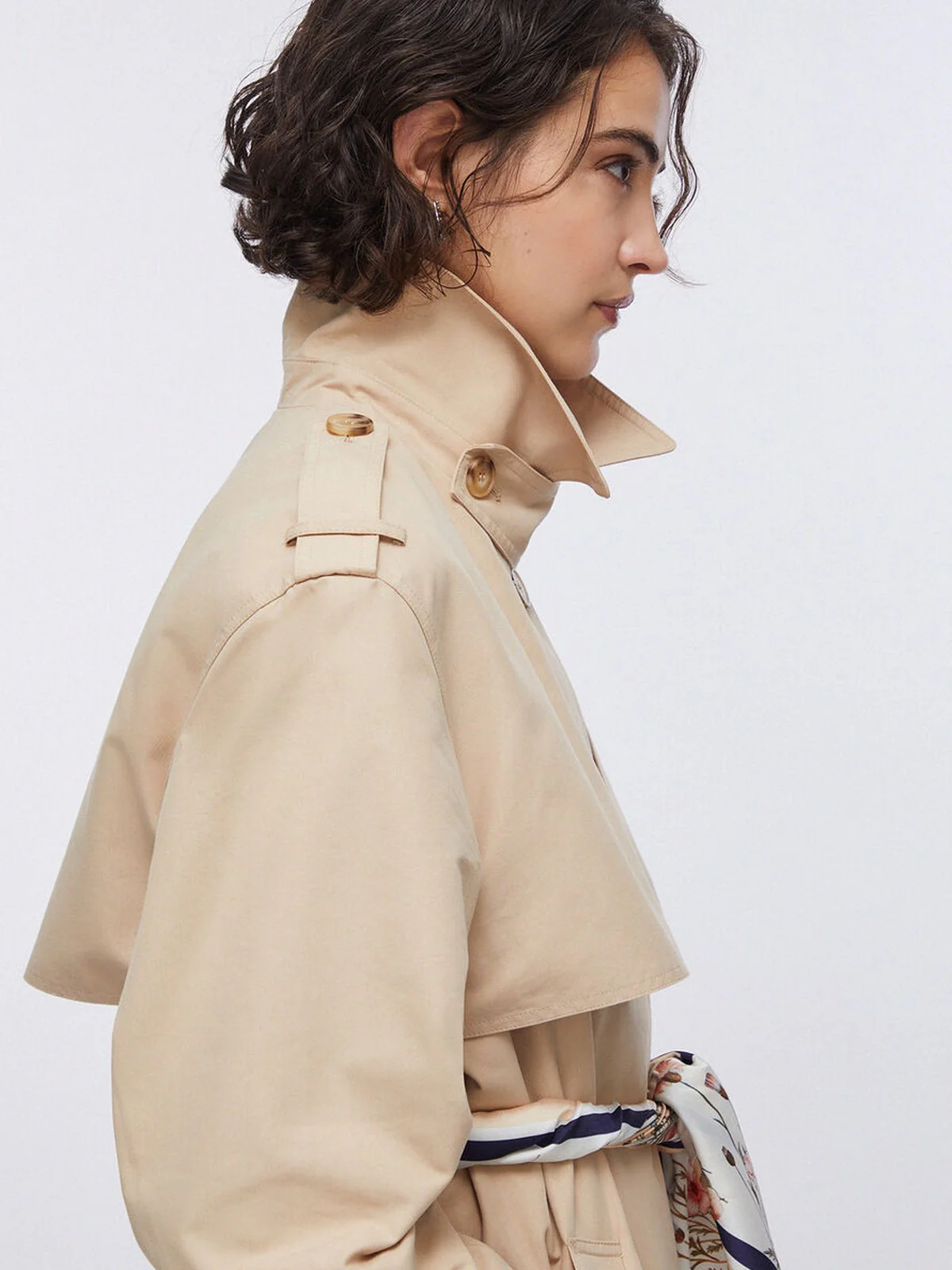 LIU JO WHITE Trench Donna  WA6317T3508 41208 Cream beige - Image 3