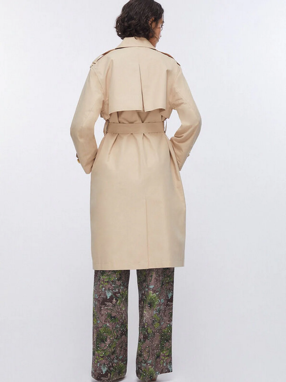 LIU JO WHITE Trench Donna  WA6317T3508 41208 Cream beige - Image 6