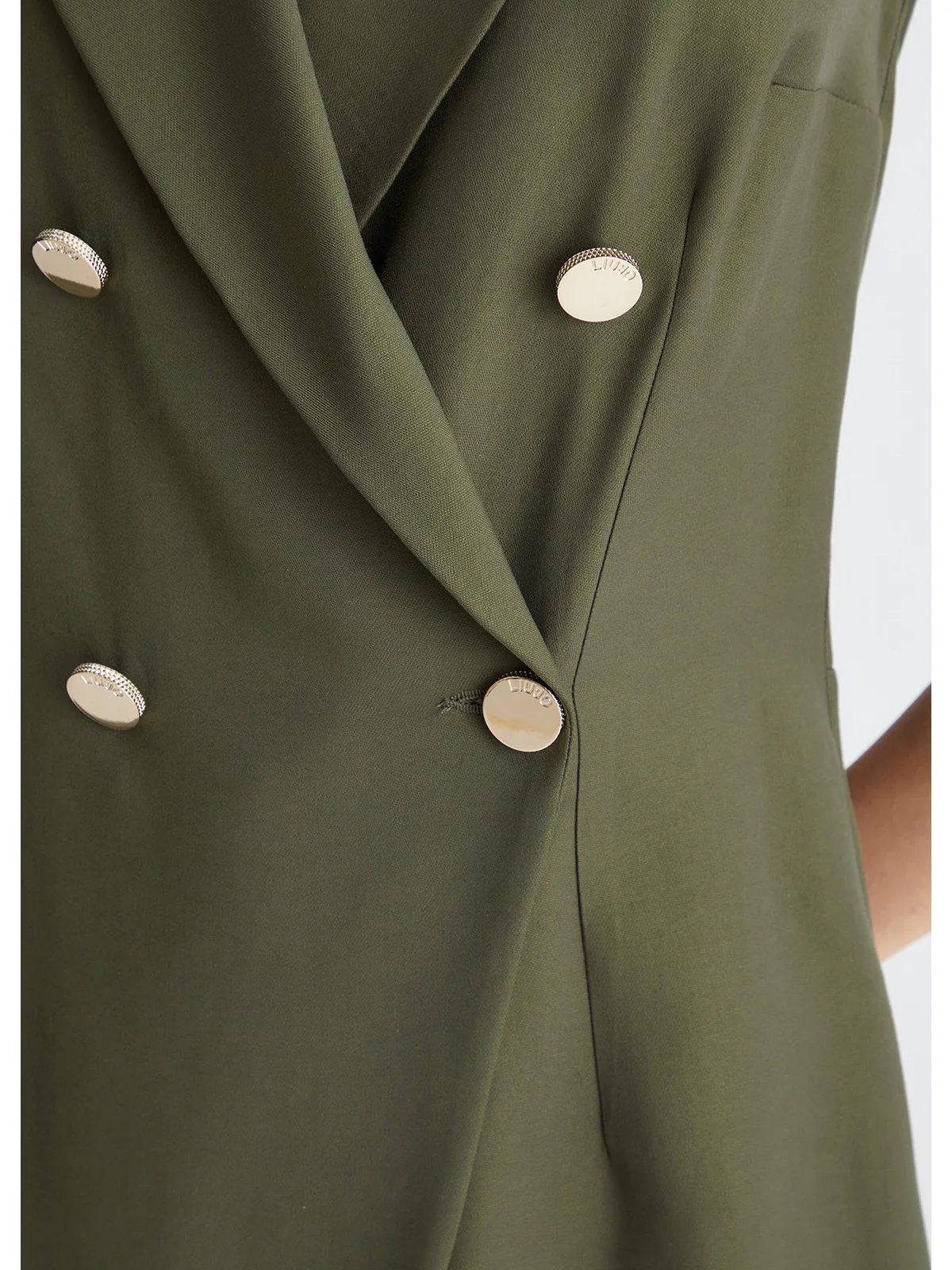 LIU JO WHITE Tuta Donna MA4357T3406 X0542 Verde - Image 5