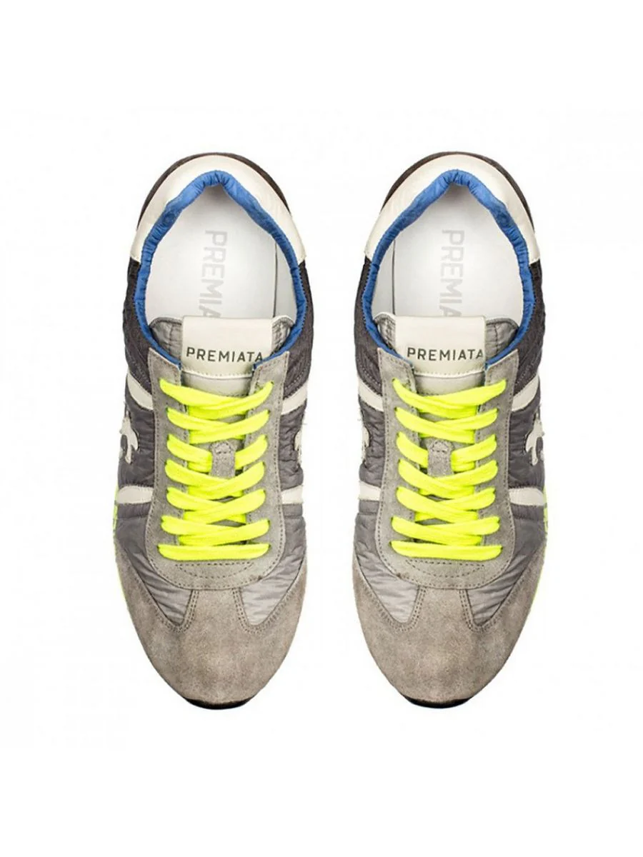 PREMIATA Sneaker Uomo Lucy LUCY VAR 1313E Grigio - Image 4