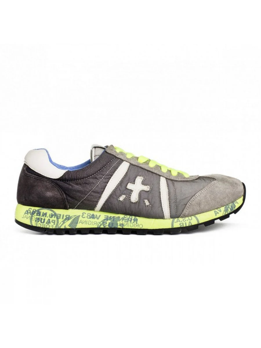PREMIATA Sneaker Uomo Lucy LUCY VAR 1313E Grigio - Image 5