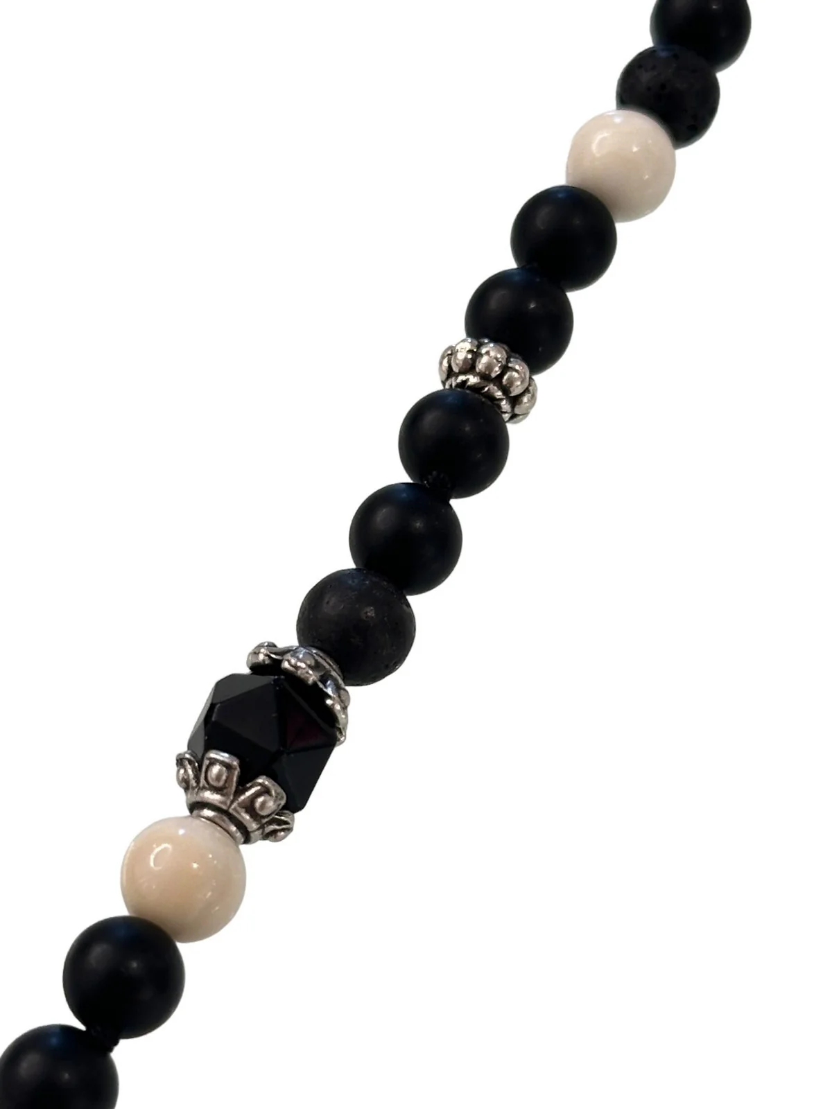 MANCINO Collana Uomo MACO 1 Nero - Image 2