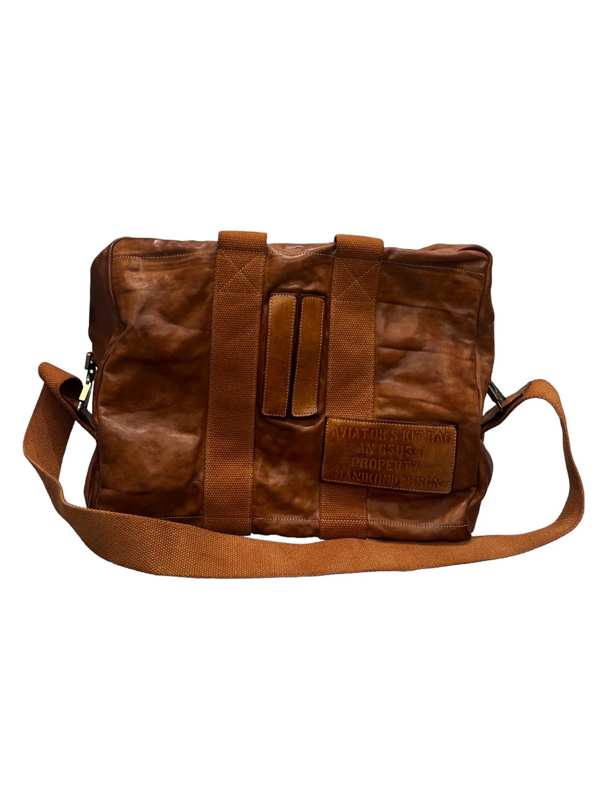 MANIKOMIO DSGN Borsa Uomo Icon bellissima AN6505-1 BL03 Marrone - Image 2