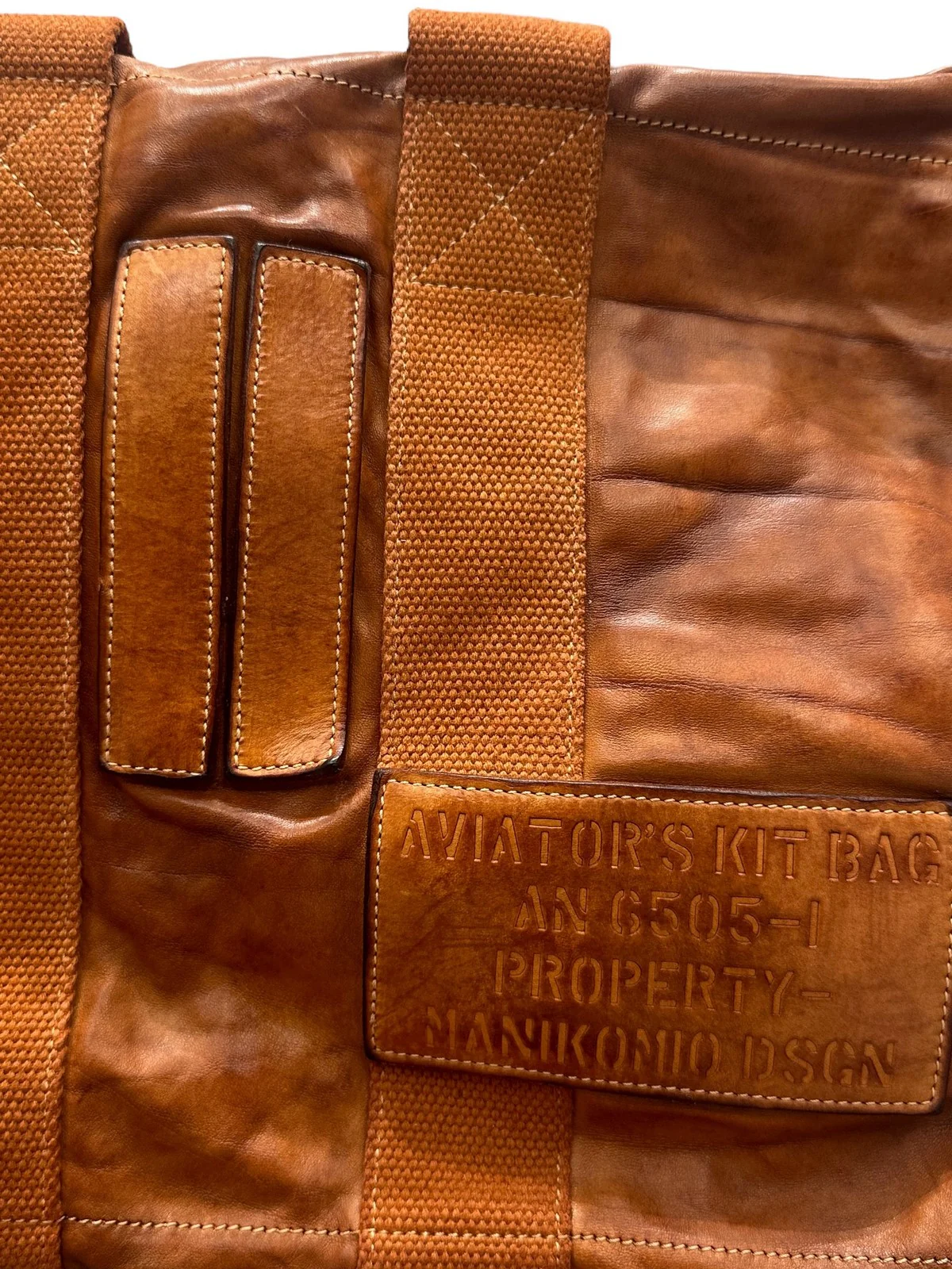 MANIKOMIO DSGN Borsa Uomo Icon bellissima AN6505-1 BL03 Marrone - Image 3