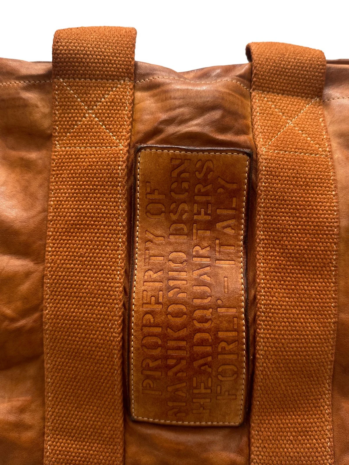 MANIKOMIO DSGN Borsa Uomo Icon bellissima AN6505-1 BL03 Marrone - Image 4