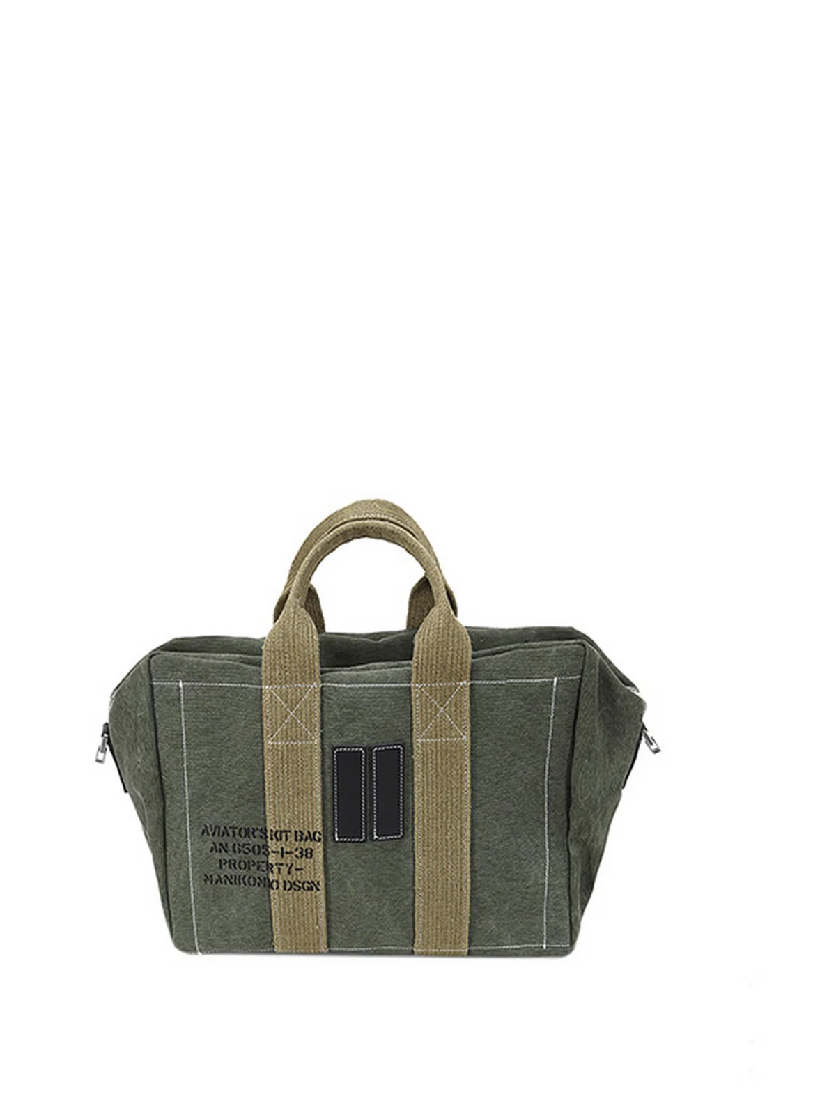 MANIKOMIO DSGN Borsa Uomo Icon leather AN6505-1 PM04 Verde - Image 3