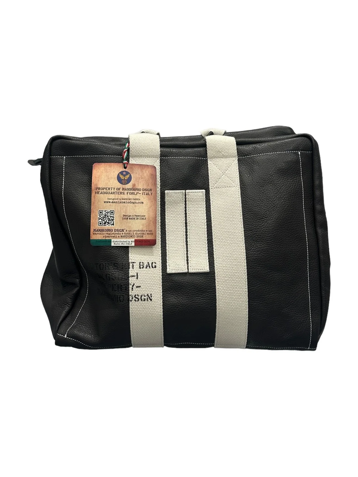MANIKOMIO DSGN Borsa Uomo Icon leather AN6505-1 PM05 Marrone - Image 2