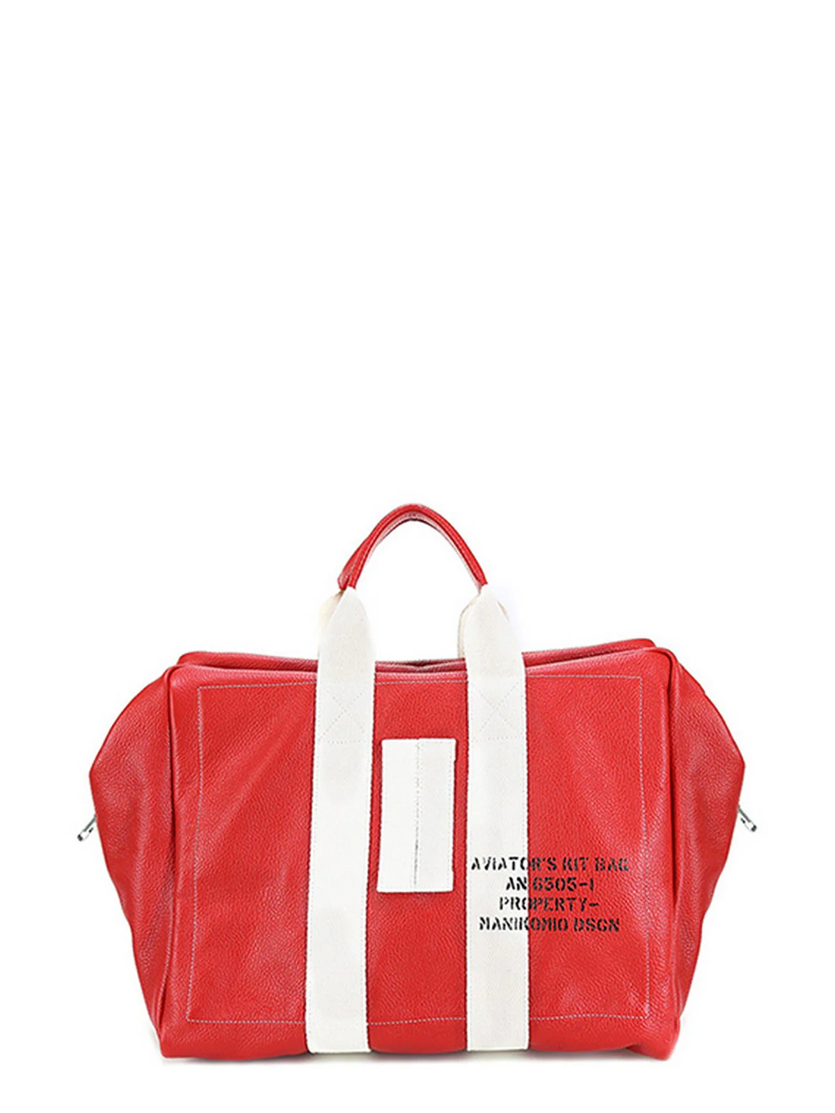MANIKOMIO DSGN Borsa Uomo Icon leather AN6505-1 PM10 Rosso - Image 3