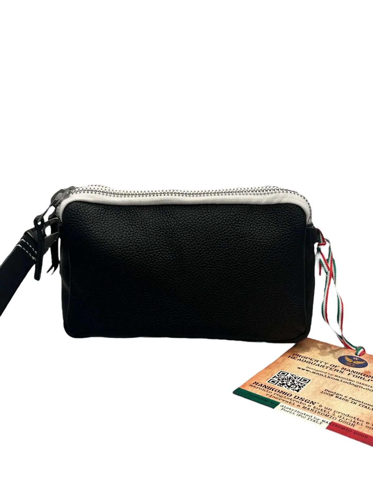 MANIKOMIO DSGN Pochette Uomo Borbello CLUTCH PM01 Nero - Image 5