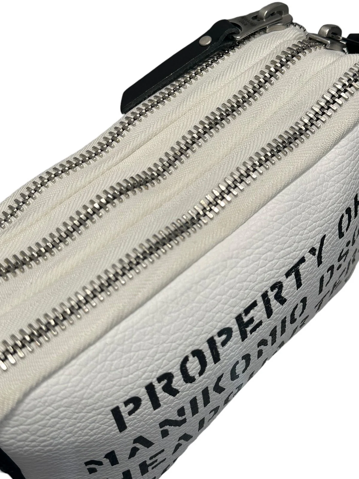 MANIKOMIO DSGN Pochette Uomo Borbello CLUTCH PM02 Bianco - Image 2