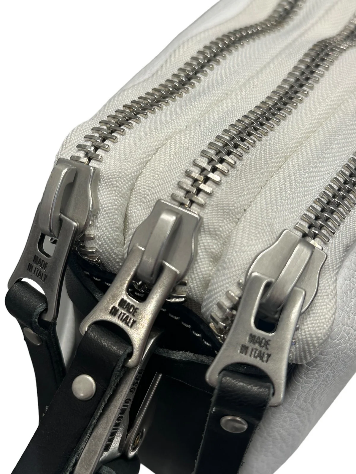 MANIKOMIO DSGN Pochette Uomo Borbello CLUTCH PM02 Bianco - Image 6