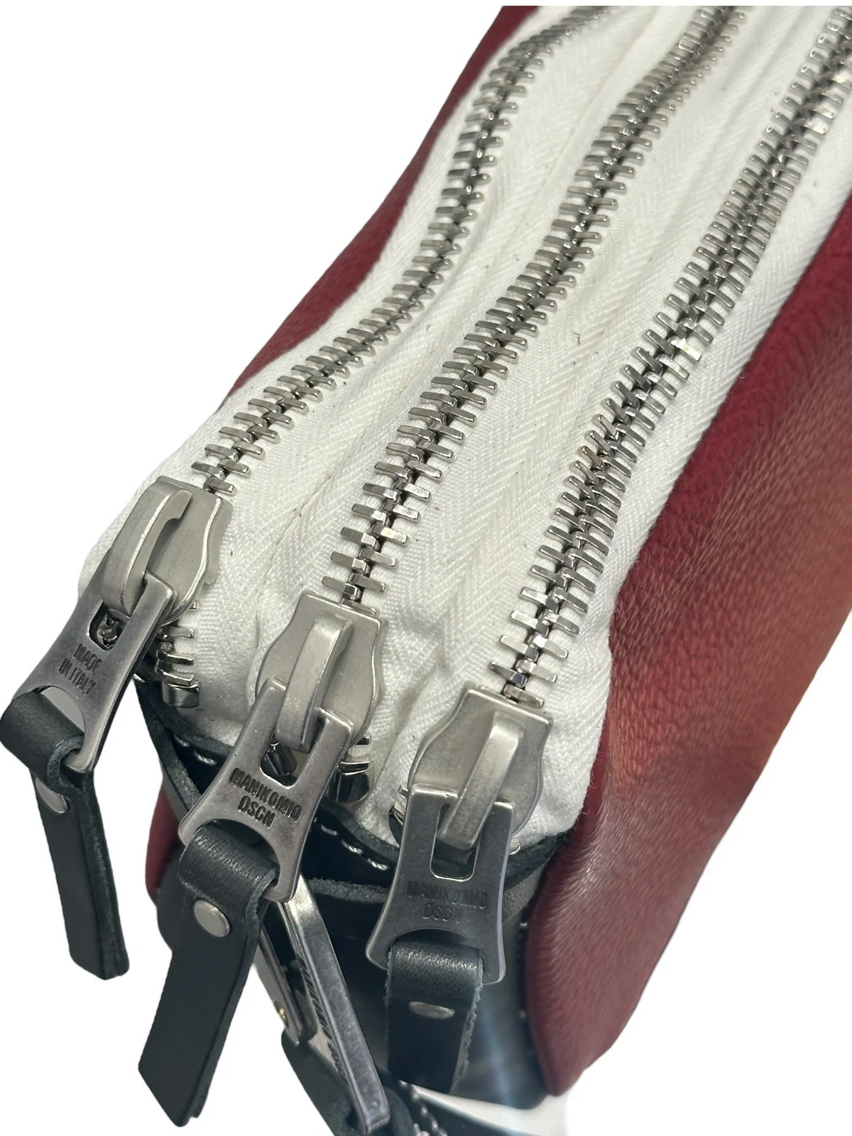 MANIKOMIO DSGN Pochette Uomo Borbello CLUTCH PM17 Rosso - Image 3