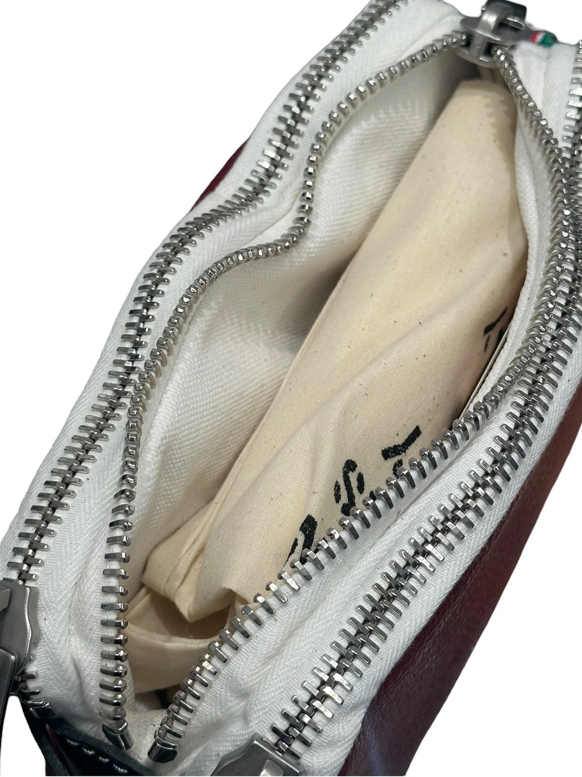 MANIKOMIO DSGN Pochette Uomo Borbello CLUTCH PM17 Rosso - Image 4
