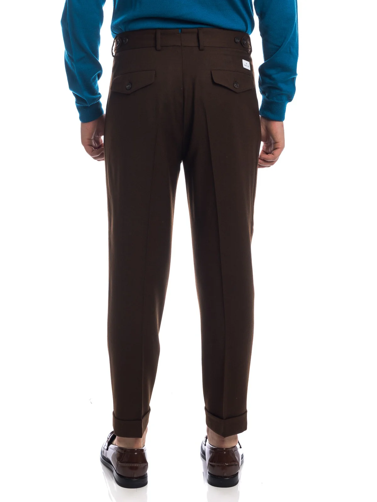 MANUEL RITZ Pantalone Uomo  3532P1668 230501 29 Marrone - Image 3