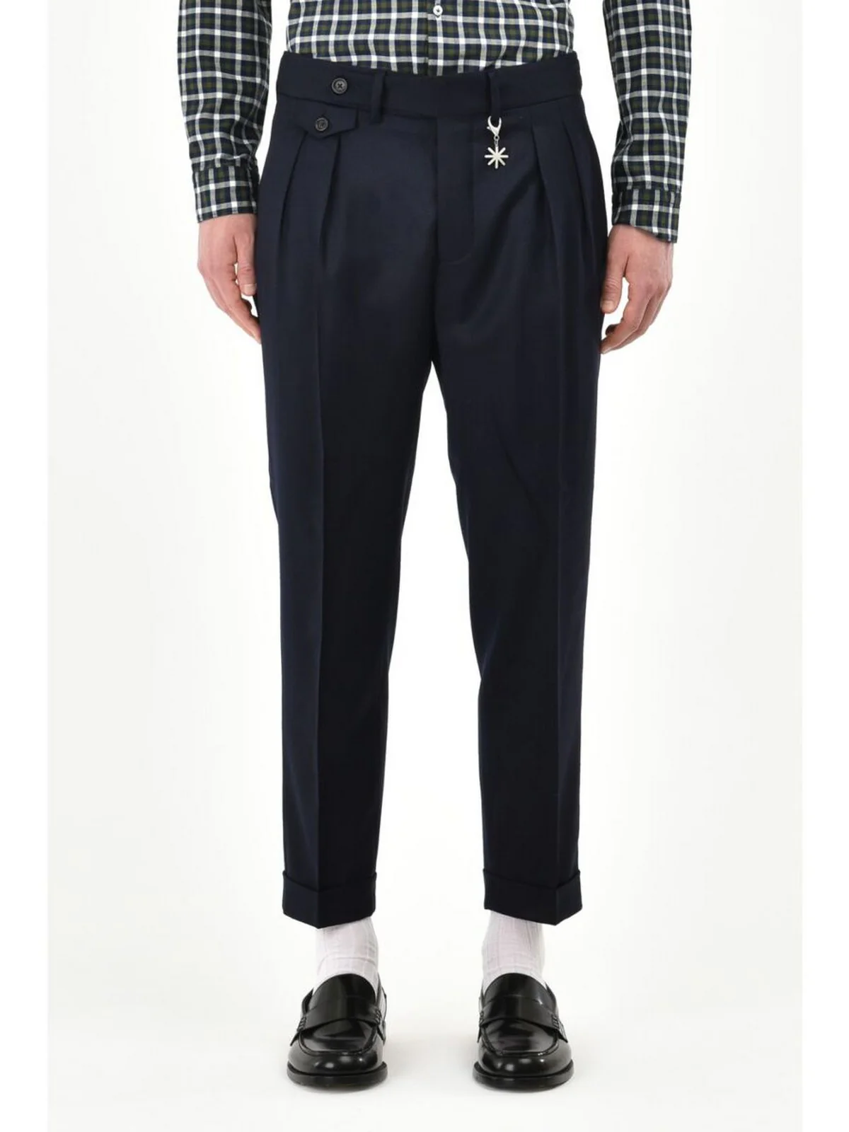 MANUEL RITZ Pantalone Uomo  3532P1668 230501 89 Blu - Image 2