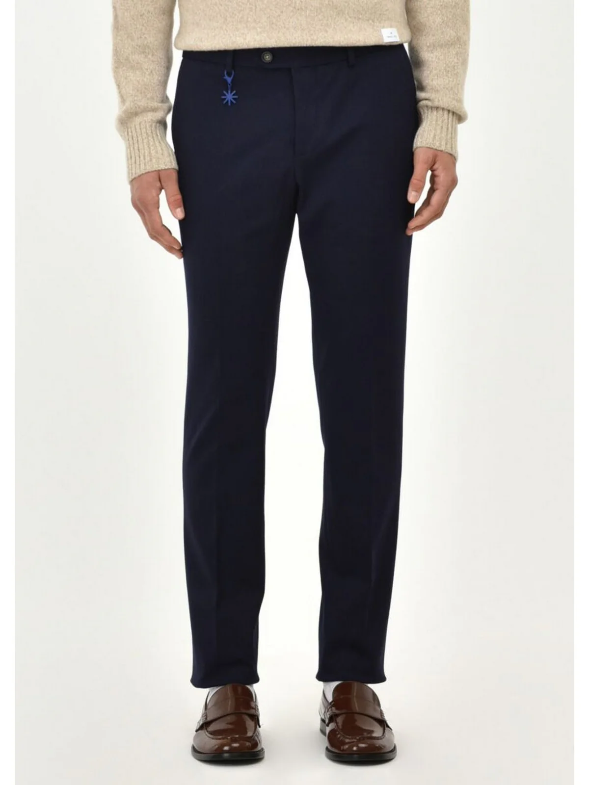 MANUEL RITZ Pantalone Uomo  3532P1858M 233760 89 Blu - Image 2