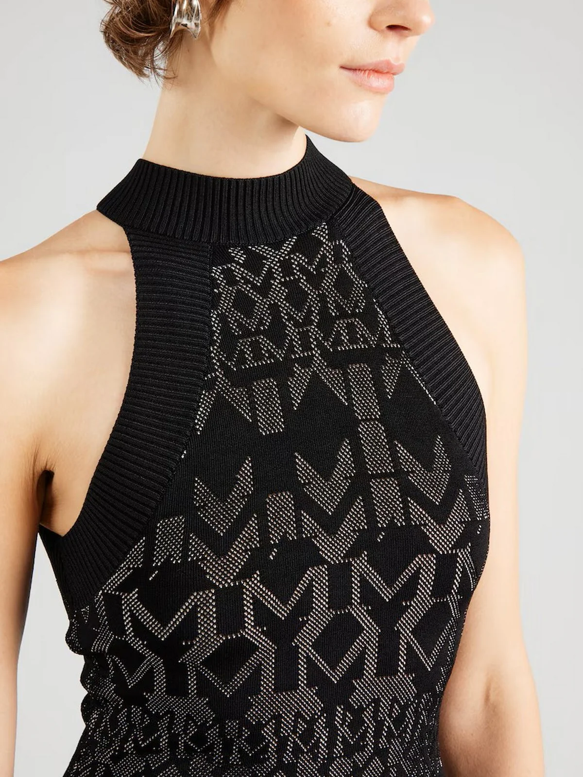 MARCIANO Abito Donna BILLIE MONOGRAM DRESS SWTR 5YGK19 5877Z FNWI GEOMETRIC MONOGRAM N - Image 3