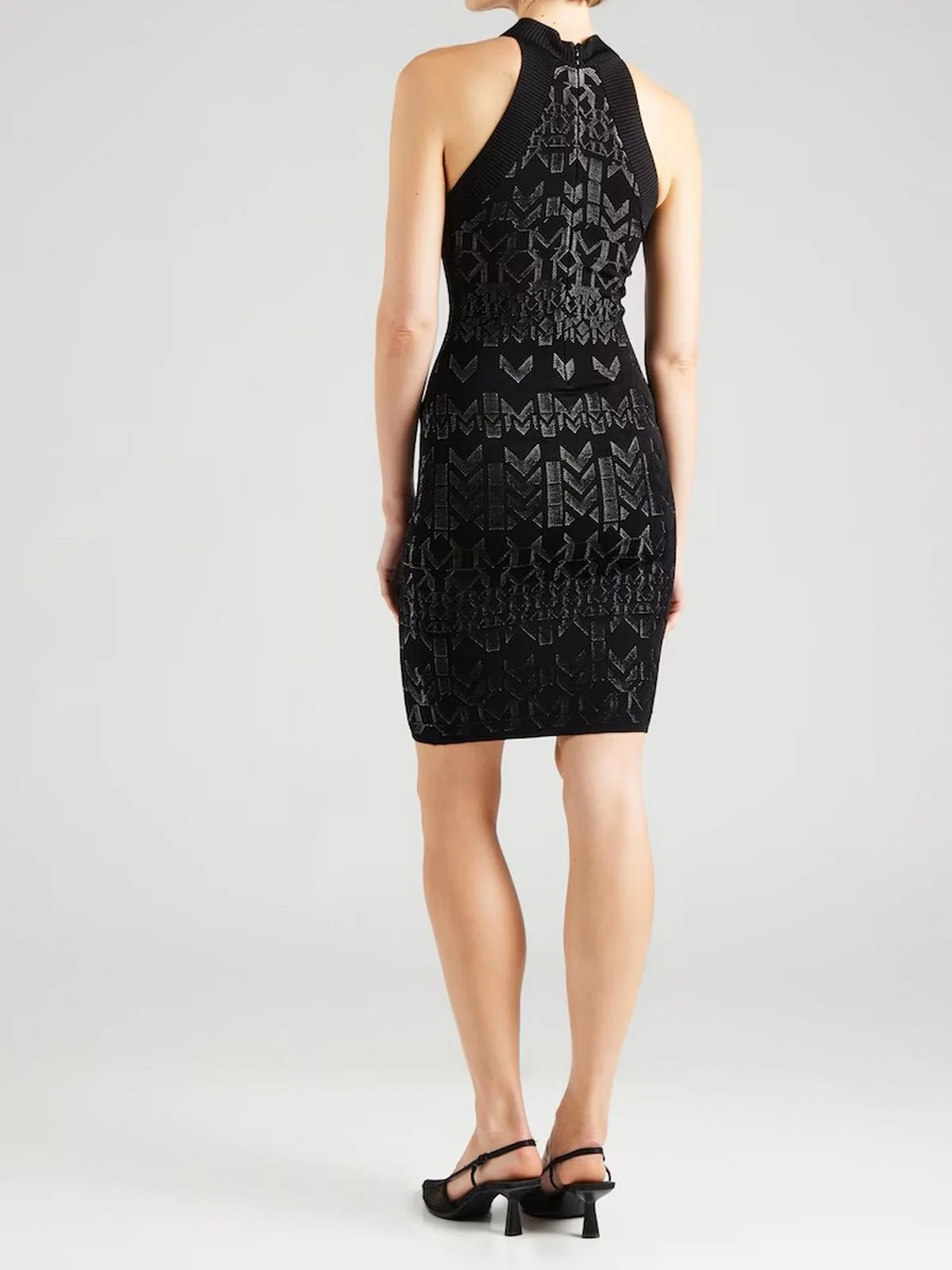 MARCIANO Abito Donna BILLIE MONOGRAM DRESS SWTR 5YGK19 5877Z FNWI GEOMETRIC MONOGRAM N - Image 4
